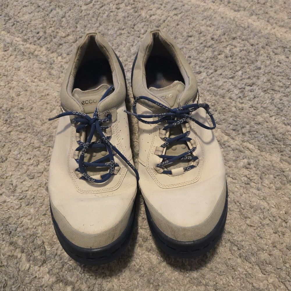 ECCO Hydromax Golf Shoes Sz. 45. Us 11/11.5 Hydromax White Grey
